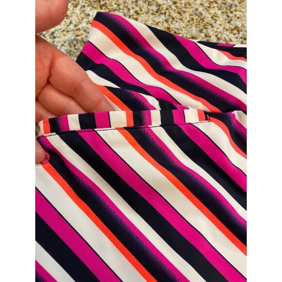Tail Striped Pleated Pull On Tennis Athletic Skort Sz S - Picture 5 of 11